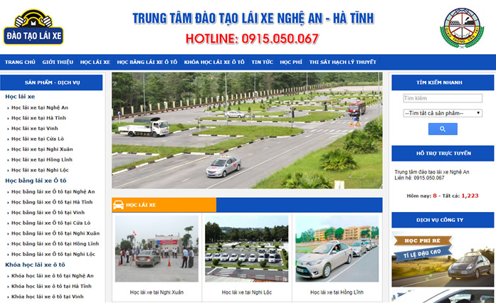 Trung tâm đào tạo lái xe Ô tô Nghệ An