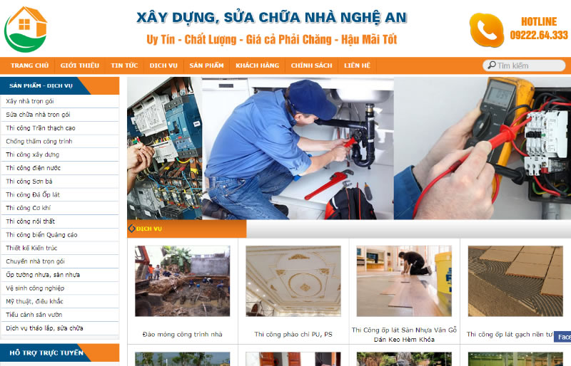 Công ty sửa chữa nhà TP Vinh Nghệ An