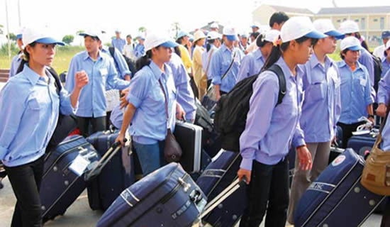 Danh sách công ty Xuất khẩu lao động XKLĐ tại TP Vinh Nghệ An